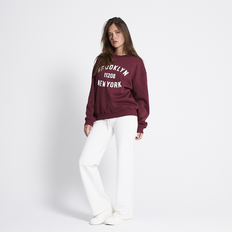Bedrucktes Sweatshirt "New Crew Print"